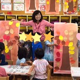 保育園でワークショップ