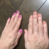 ネイルの実験です