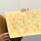パステルアートセラピーの勉強会で